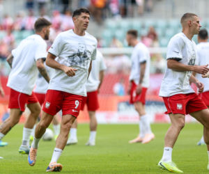 Jacek Magiera uhonorowany na meczu Polska - Ukraina