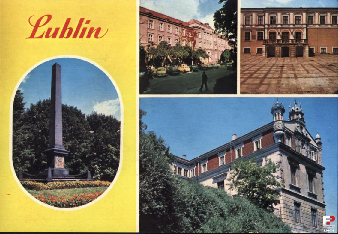 Widokówka z Lublina