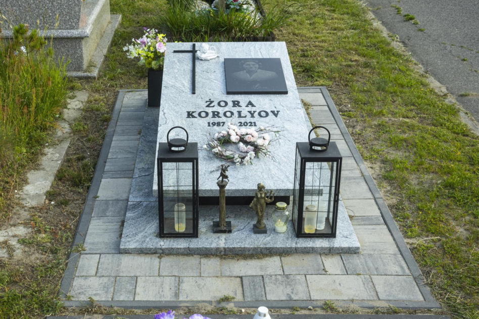 Żora Korolyov - tak wygląda jego grób