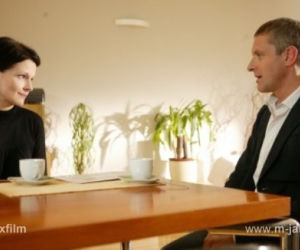 M jak miłość. Marta (Dominika Ostałowska), Rafał (Jacek Poniedziałek)