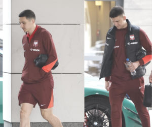 Reprezentacja Polski przed meczem ze Szwecją