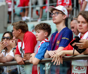 Polska - Ukraina. Tłumy kibiców na trybunach. Znajdź się na zdjęciu!