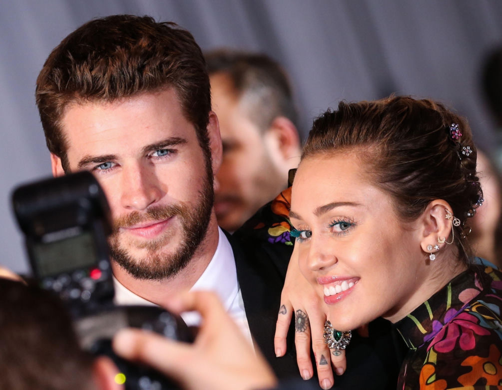 Liam Hemsworth i Miley Cyrus