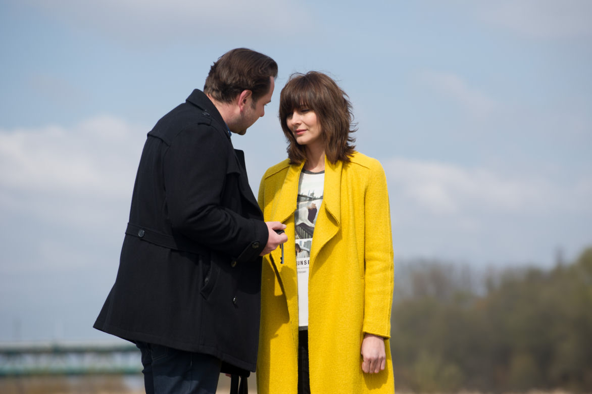 Na Wspólnej odc. 2028. Iwo (Jakub Wieczorek), Kinga (Ilona Wrońska)