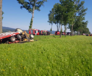 Śmiertelny wypadek na DK 33 w miejscowości Wilkanów