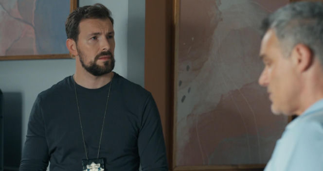 Barwy szczęścia odc. 3271.Marcin Kodur (Oskar Stoczyński), Karol (Jan Wieczorkowski)