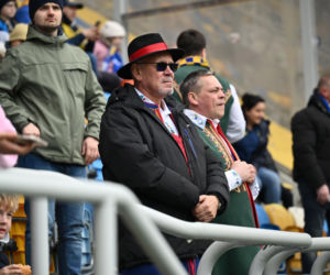 Arka Gdynia - Widzew Łódź: Zdjęcia kibiców i zawodników z meczu 25. kolejki PKO BP Ekstraklasy