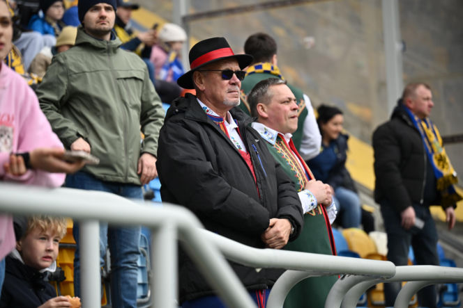 Arka Gdynia - Widzew Łódź: Zdjęcia kibiców i zawodników z meczu 25. kolejki PKO BP Ekstraklasy