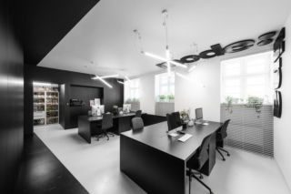 Projekt biura pracowni mode:lina™ . W jakich wnętrzach pracują architekci?
