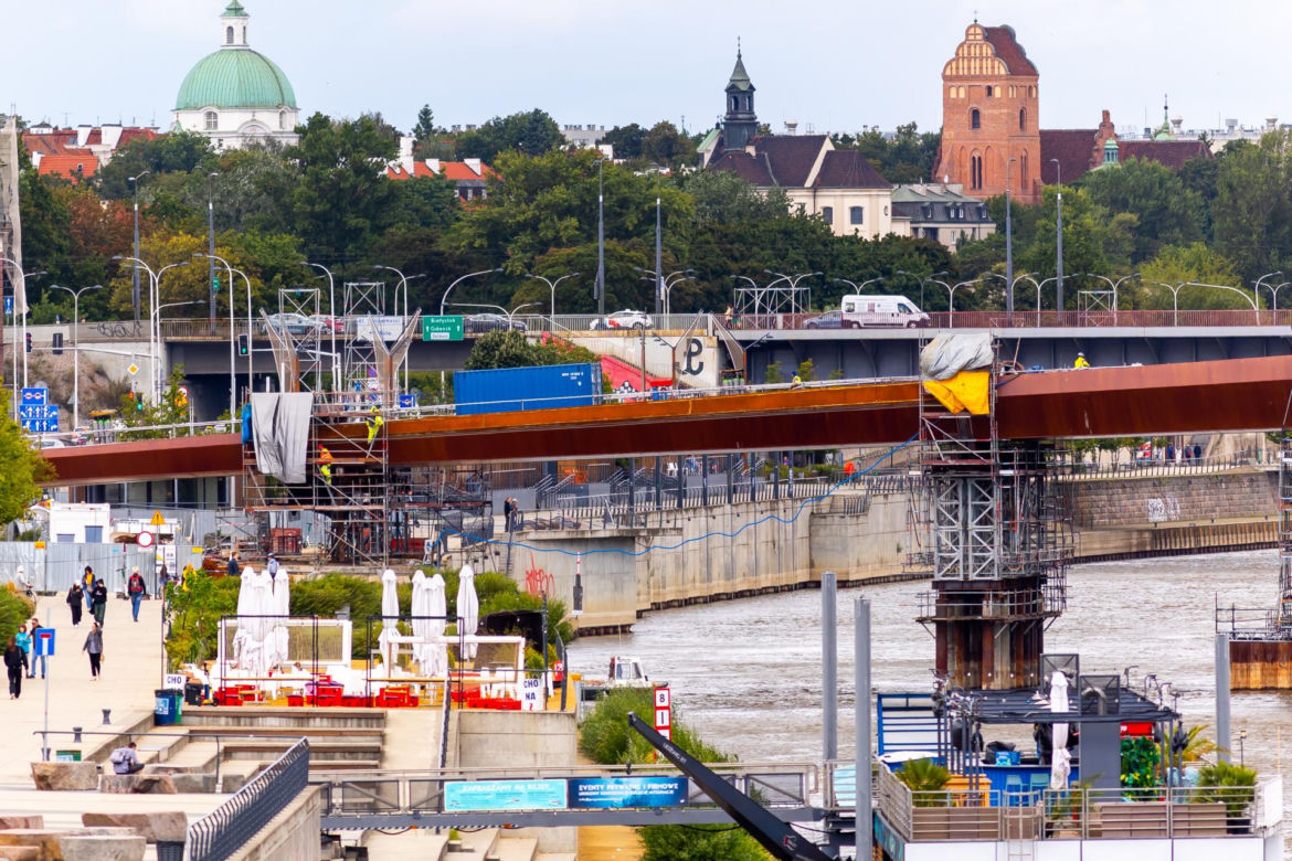 Kładka pieszo-rowerowa Warszawa