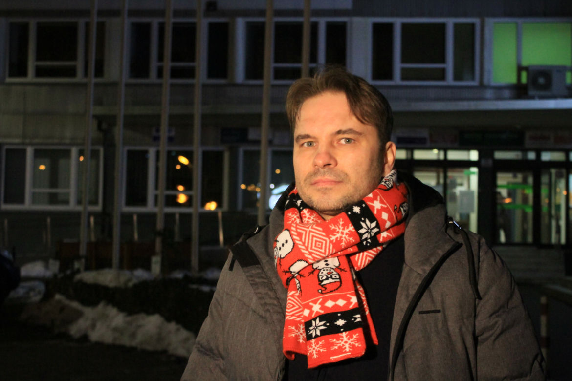 Pan Dawid właściciel kantoru bitcoin