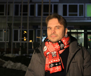 Pan Dawid właściciel kantoru bitcoin