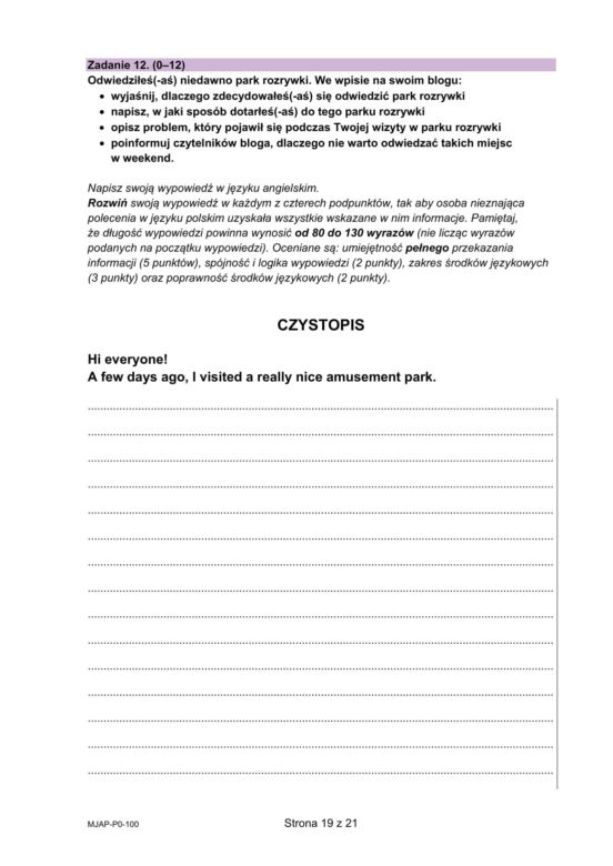 Matura poprawkowa 2024: angielski. Arkusze CKE i odpowiedzi [Formuła 2023]