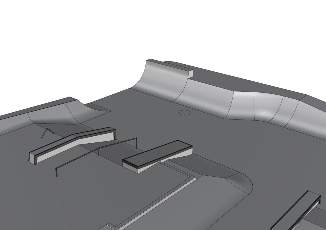 W Olsztynie rośnie nowa część skateparku. Warmia Riders przedstawiła projekt