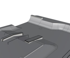 W Olsztynie rośnie nowa część skateparku. Warmia Riders przedstawiła projekt