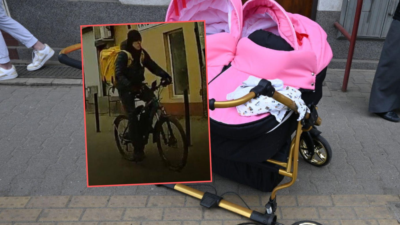 Potrącił matkę z trzymiesięcznymi bliźniaczkami i uciekł! Policja szuka dostawcy jedzenia