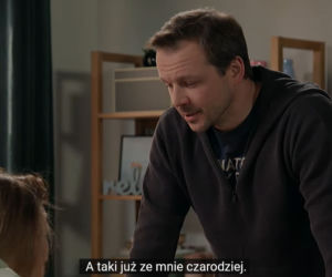 Pierwsza miłość odc. 3436. Marta (Honorata Witańska), Mateusz (Lesław Żurek)