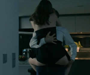 BrzydUla 2, odcinek 155. Ula (Julia Kamińska), Marek (Filip Bobek)