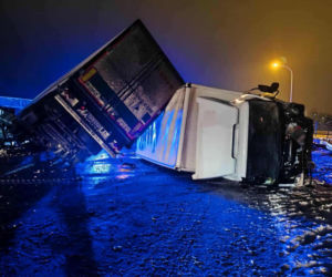 Zablokowana droga S7 w Skarżysku-Kamiennej