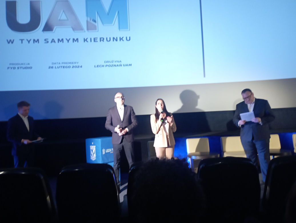 Wyjątkowa premiera filmu o Lechu Poznań UAM