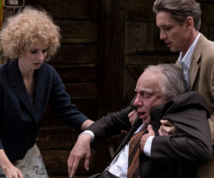Stulecie Winnych 4 odc. 49. Władek (Arkadiusz Janiczek), Tomek (Filip Gurłacz), Basia (Kamila Bujalska)