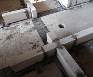 mur z betonu komorkowego