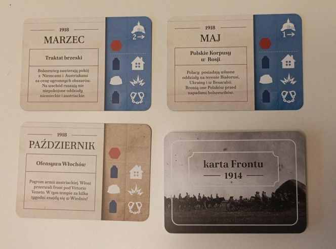 Gra planszowa: Jeszcze jedno lato. 1914-1918