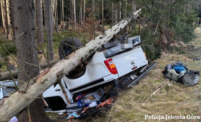 Wypadek pod Szklarską Porębą