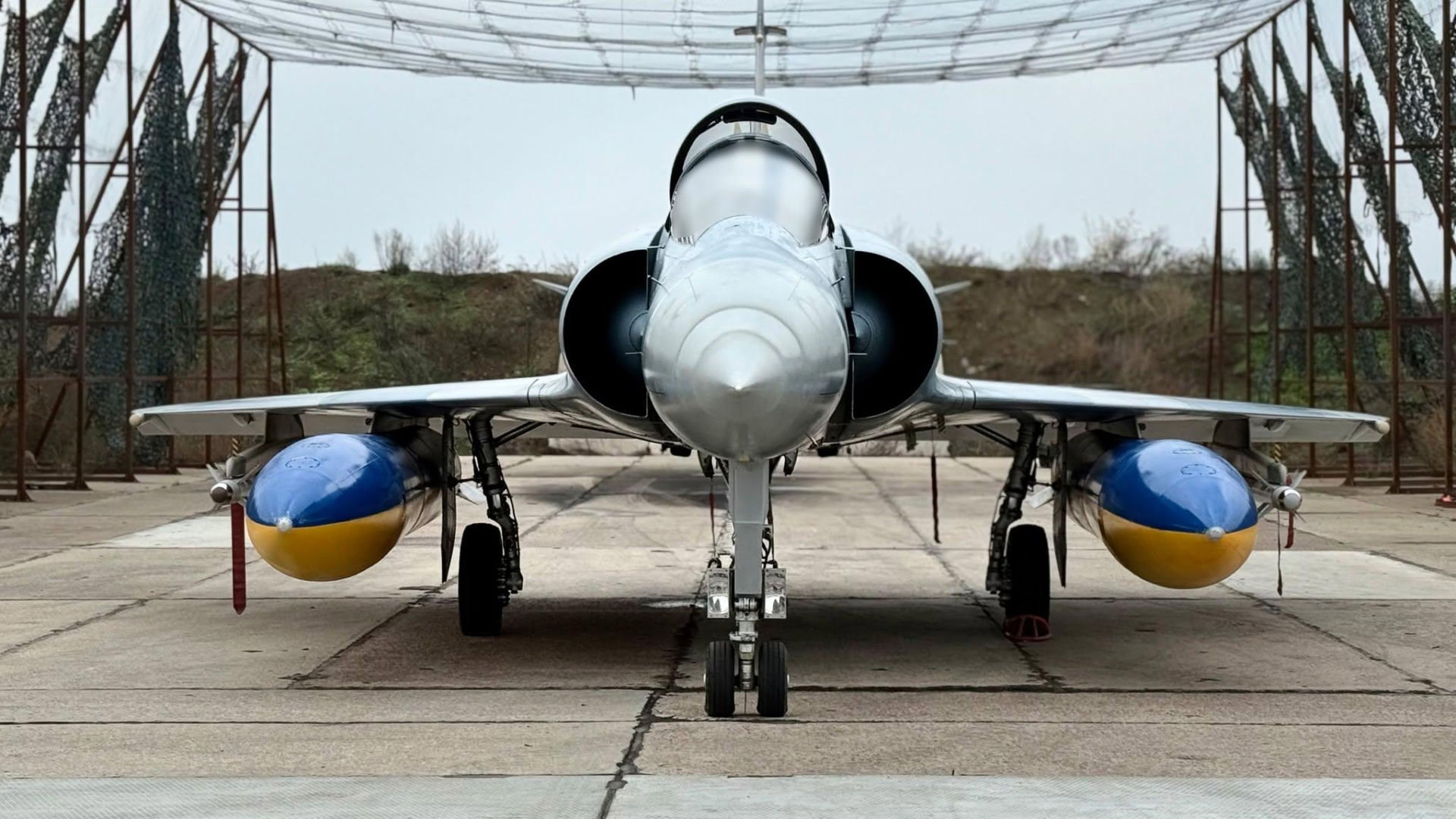 Ukraiński samolot Mirage 2000-5