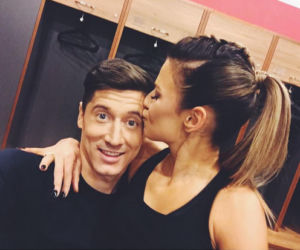 Anna Lewandowska i Robert Lewandowski, Dzień Kobiet