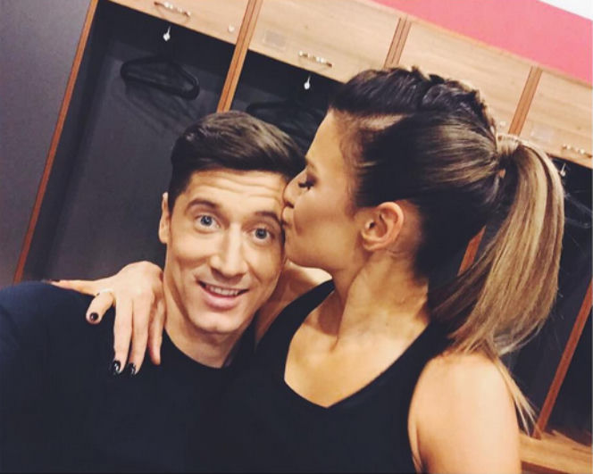 Anna Lewandowska i Robert Lewandowski, Dzień Kobiet