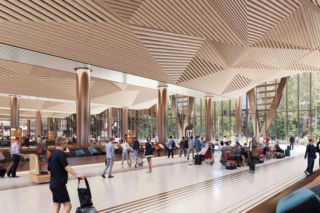 Bishoftu International Airport - projekt Zaha Hadid Architects