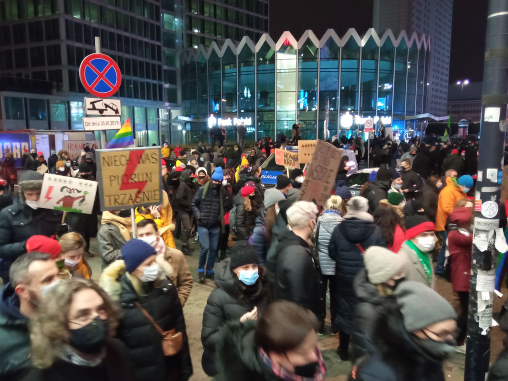 Strajk kobiet w Warszawie (29.01.2021)