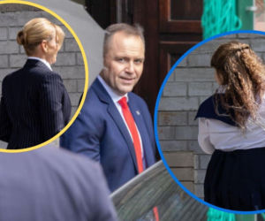 Dumni rodzice odprowadzili Kasię Nawrocką do szkoły! To już druga klasa