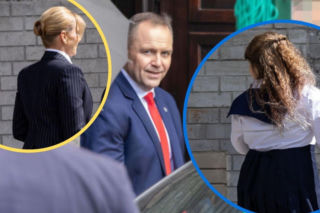 Dumni rodzice odprowadzili Kasię Nawrocką do szkoły! To już druga klasa