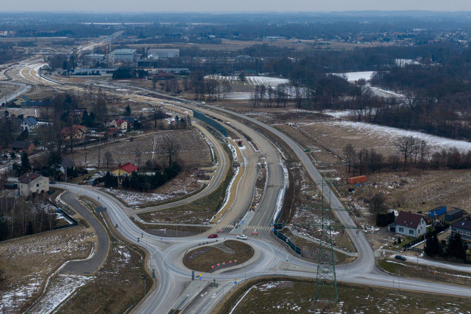 Obwodnica Oświęcimia w budowie - DK44