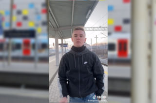 Poruszający apel młodego Ukraińca na TikToku, kiedy dowiedział się, że może podróżować za darmo [WIDEO]