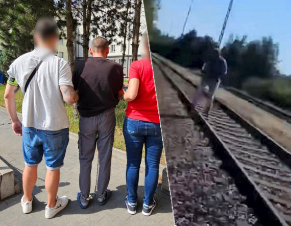 Chwycił kobietę za piersi, później do niej strzelił. Innej przystawił nóż do brzucha! Wcześniej siedział za gwałt!