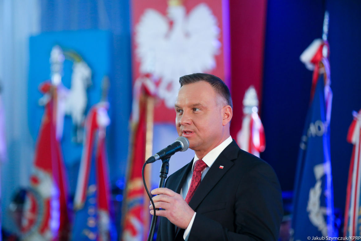 Łódzkie. Prezydent Andrzej Duda z wizytą w Lututowie