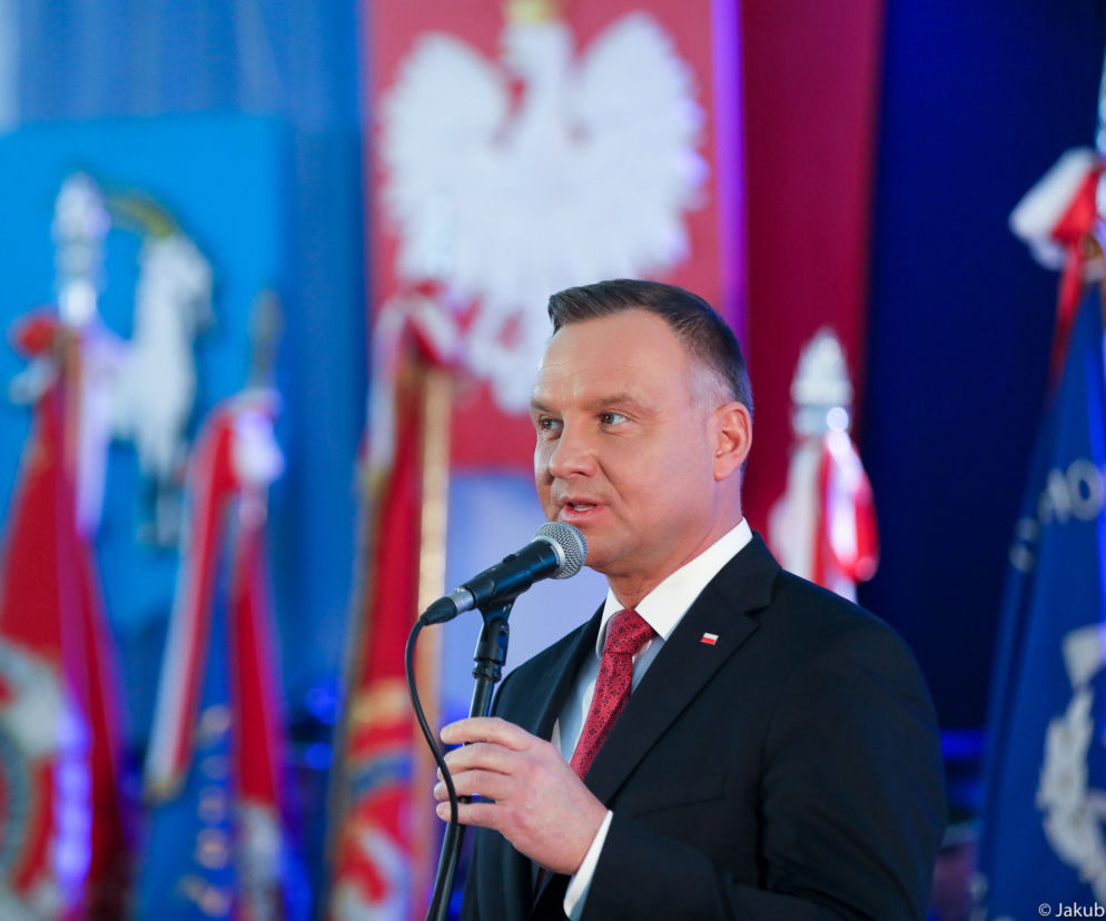 Łódzkie. Prezydent Andrzej Duda z wizytą w Lututowie