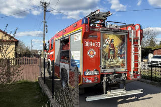 Uratowali kota, który wpadł do studni