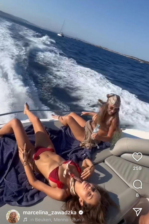Natalia Siwiec, Marcelina Zawadzka. Misski podbijają Ibizę
