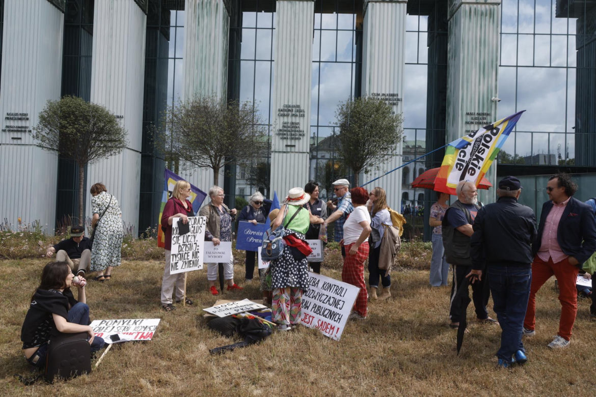 Protesty przed Sądem Najwyższym