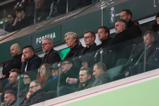 Jacek Magiera żegnany przez Legię