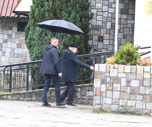 Lech Wałęsa bez temblaka