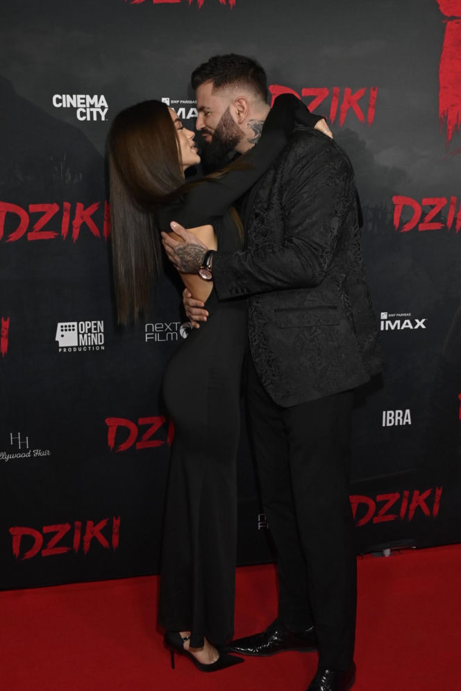 Gwiazdy na przedpremierze filmu "Dziki"