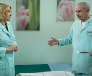 Klan. Grażyna (Małgorzata Ostrowska-Królikowska), Paweł (Tomasz Stockinger)