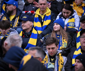 Arka Gdynia - Widzew Łódź: Zdjęcia kibiców i zawodników z meczu 25. kolejki PKO BP Ekstraklasy