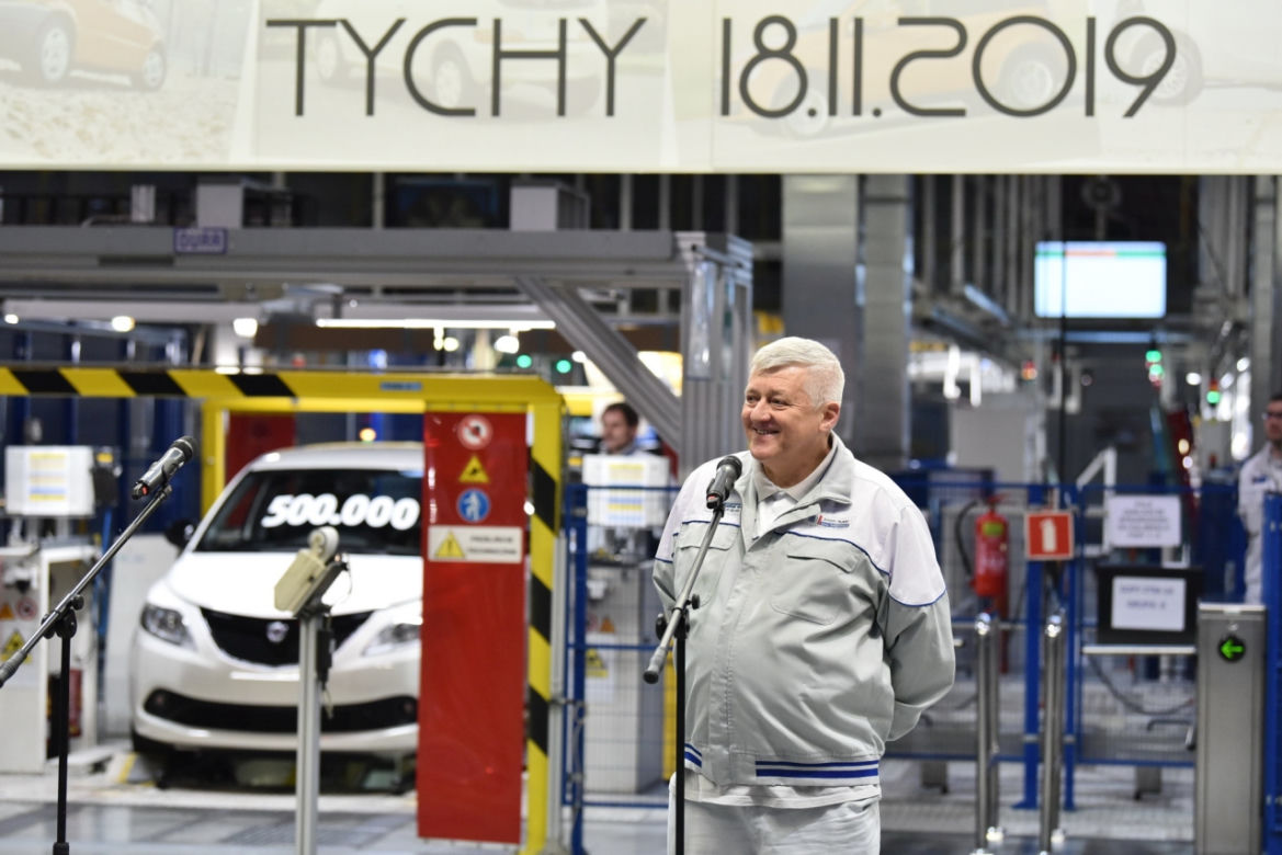 Wyprodukowano 12-milionowy samochód w fabryce Fiat Chrysler Automobiles w Tychach