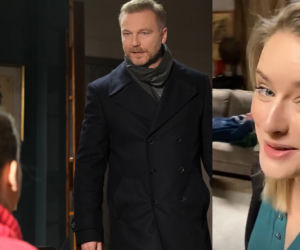 M jak miłość. Piękna prawniczka Julia sekretną kochanką Budzyńskiego?! Wtargnie do mieszkania Magdy i Andrzeja - ZDJĘCIA